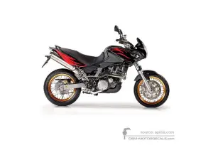 Decals for Aprilia Pegaso 650IE STRADA FACTORY 2007 - Black • Aprilia OEM Decals