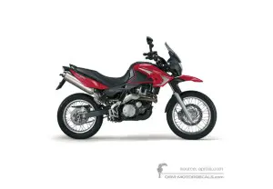 Pegatinas para Aprilia Pegaso 650IE TRAIL 2007 - Rojo • Aprilia Pegatinas OEM