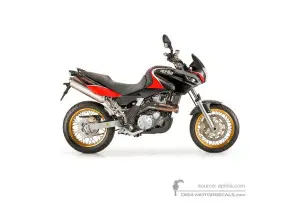 Decals for Aprilia Pegaso 650IE STRADA FACTORY 2009 - Black • Aprilia OEM Decals