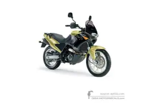 Decals for Aprilia Pegaso 650 IE 2003 - Yellow • Aprilia OEM Decals