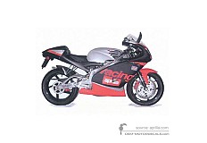 Pegatinas para Aprilia RS125 2001 - Negro • Aprilia Pegatinas OEM