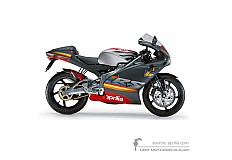 Aufkleber für Aprilia RS125 2003 - Schwarz • Aprilia OEM-Aufkleber