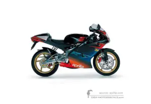 Aufkleber für Aprilia RS125 2004 - Schwarz • Aprilia OEM-Aufkleber