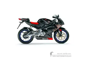 Aufkleber für Aprilia RS125 2006 - Schwarz • Aprilia OEM-Aufkleber