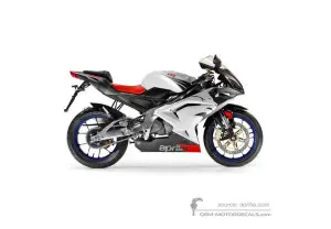Aufkleber für Aprilia RS125 2006 - Weiss • Aprilia OEM-Aufkleber