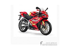 Aufkleber für Aprilia RS125 2009 - Rot • Aprilia OEM-Aufkleber
