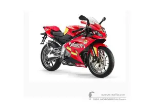 Aufkleber für Aprilia RS125 2008 - Rot • Aprilia OEM-Aufkleber