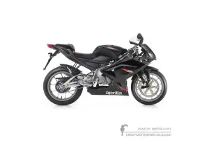 Aufkleber für Aprilia RS125 2010 - Schwarz • Aprilia OEM-Aufkleber