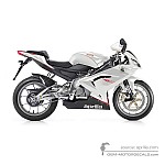 Aprilia RS125 2010 - Wit