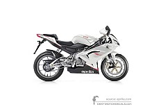 Pegatinas para Aprilia RS125 2010 - Blanco • Aprilia Pegatinas OEM