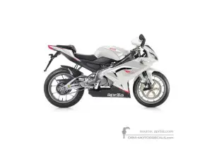 Pegatinas para Aprilia RS125 2010 - Blanco • Aprilia Pegatinas OEM