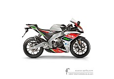 Decals for Aprilia RS125 Replica 2017 - Silver • Aprilia OEM Decals