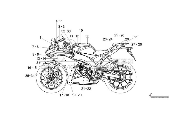Aprilia RS125 GP Replica 4T 2022 - Nero