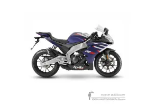 Decals for Aprilia RS125 4T 2024 - Blue • Aprilia OEM Decals