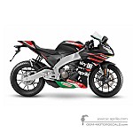 Aprilia RS125 GP Replica 4T 2022 - Zwart