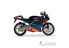Adesivi per Aprilia RS50 2003 - Nero • Aprilia Adesivi OEM