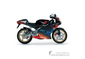 Adesivi per Aprilia RS50 2004 - Nero • Aprilia Adesivi OEM