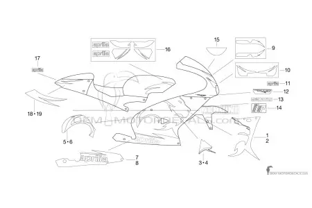 Aprilia RS50 2005 - Nero