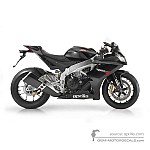 Aprilia RSV4 1000R 2009 - Schwarz