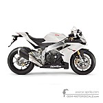 Aprilia RSV4 1000R 2013 - Blanco