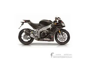 Decals for Aprilia RSV4 1000RR 2015 - Black • Aprilia OEM Decals