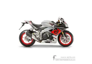 Decals for Aprilia RSV4 1000RR 2016 - Gray • Aprilia OEM Decals