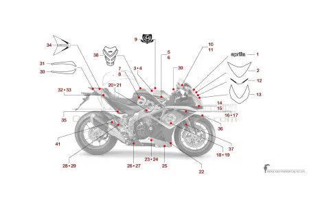 Aprilia RSV4 1000 Factory 2016 - Black