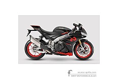 Decals for Aprilia RSV4 1100 2023 - Black • Aprilia OEM Decals