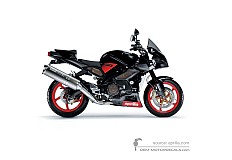 Decals for Aprilia RSV TUONO 1000 IE 2005 - Black • Aprilia OEM Decals