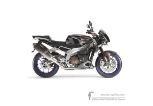 Decals for Aprilia RSV TUONO 1000 R 2006 - Black • Aprilia OEM Decals