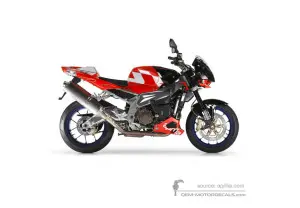 Decals for Aprilia RSV TUONO 1000 R 2006 - Red • Aprilia OEM Decals