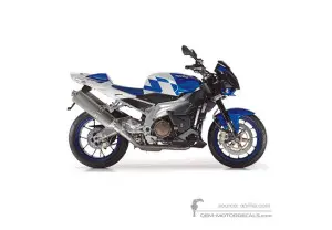 Decals for Aprilia RSV TUONO 1000 R 2008 - Blue • Aprilia OEM Decals