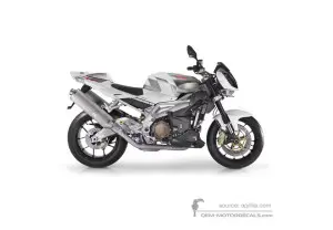 Decals for Aprilia RSV TUONO 1000 R 2008 - White • Aprilia OEM Decals