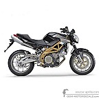 Aprilia SHIVER 750 2008 - Schwarz