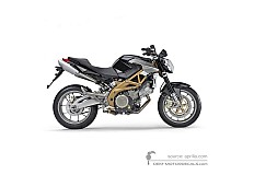 Autocollants pour Aprilia SHIVER 750 2008 - Noir • Aprilia Autocollants OEM