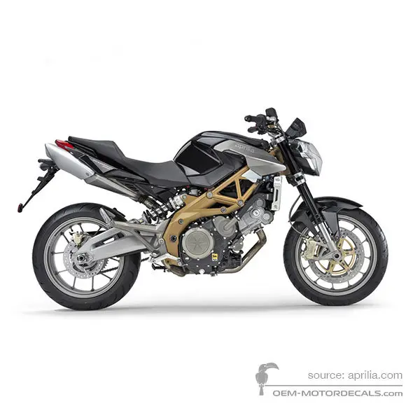 Aprilia SHIVER 750 2008 - Black - Competition Black