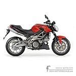 Aprilia SHIVER 750 2008 - Rood