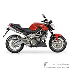 Aprilia SHIVER 750 2009 - Rot