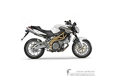 Stickers voor Aprilia SHIVER 750 2009 - Wit • Aprilia OEM Stickers