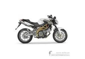 Stickers voor Aprilia SHIVER 750 2009 - Wit • Aprilia OEM Stickers