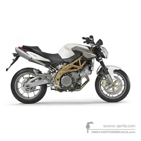 Aprilia SHIVER 750 2009 - White - White Cult