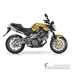 Aprilia SHIVER 750 2009 - Gelb