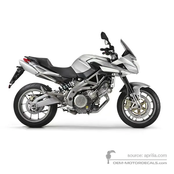 Aprilia SHIVER 750GT 2010 - Silver - Silver Crowd