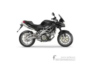 Stickers voor Aprilia SHIVER 750GT 2011 - Zwart • Aprilia OEM Stickers