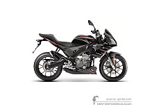 Decals for Aprilia TUONO 125 2020 - Black • Aprilia OEM Decals