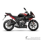 Aprilia TUONO 125 2020 - Czerwony