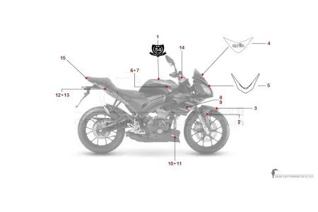 Aprilia TUONO 125 2020 - Black