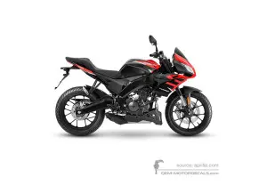 Decals for Aprilia TUONO 125 2021 - Black • Aprilia OEM Decals