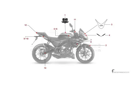 Aprilia TUONO 125 2021 - Black