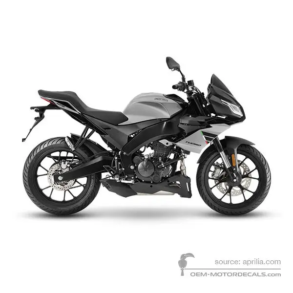 Aprilia TUONO 125 2022 - Gris - Arrow Grey